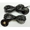 Bertech ESD Anti-Static Low Profile Grounding Cord with 15' Cord, 1 Megohm Resistor, Black FGC151M - alternate 1